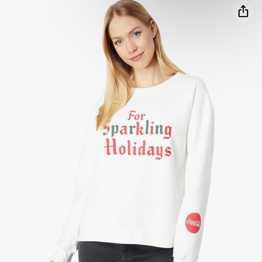 Wildfox Coca-Cola “For Sparkling Holidays” jumper/sweatshirt